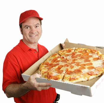 pizza delivery guy